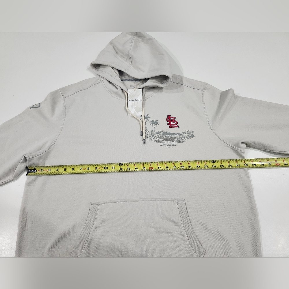 Tommy Bahama STL Cardinals Island Zone Fleece Hoodie Sweatshirt Men's Size 3XL - Picture 6 of 8